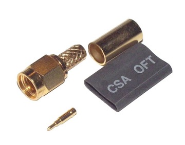 Złącze wtyk SMA na kabel H155 zaciskany