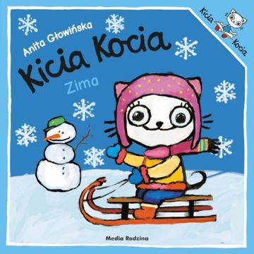 Książeczka KICIA KOCIA ZIMA Anita Głowińska