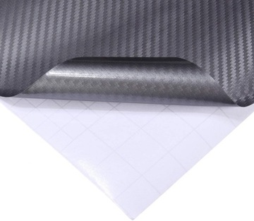 ФОЛЬГА КАРБОН ШПОН 3D CARBON GREY 127 x 50 см