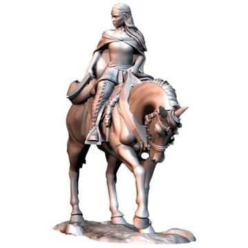 Bloody Elf Maiden Mounted - Davale Games LOTR