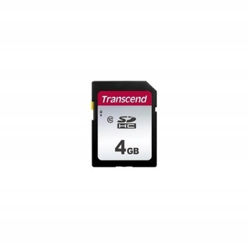 Карта TRANSCEND 300S 4 ГБ SD SDHC 20 МБ/с, класс 10