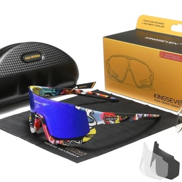 OKULARY SPORTOWE NA ROWER ROWEROWE FILTR UV 400 POLARYZACJA LIMITOWANE