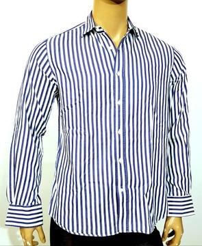 ETRO Slim fit koszula w kratkę rozmiar 40 M/L