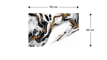 Металлическая магнитная доска MARBLE 90х60 + комплект