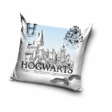 HARRY POTTER HOGWART POSZEWKA NA PODUSZKĘ JAŚKA 40x40 MŁODZIEŻOWA