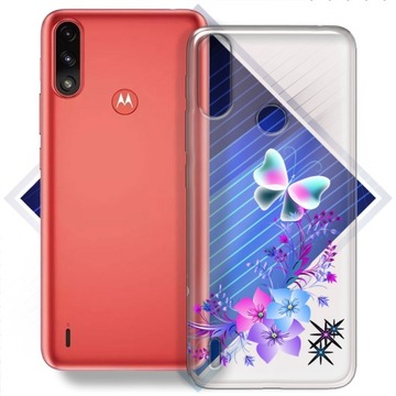 Etui silikonowe do MOTOROLA MOTO E7 POWER / E7I POWER wzory top case plecki