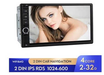 Uniwersalne radio 2din Android WiFi GPS GRATIS