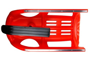 PROSPERPLAST ZIGI-ZET CONTROL салазки, трос, рулевое управление, красная машина