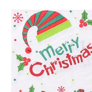 Столовая бумага Одноразовая посуда Декоративная посуда Коктейльная рождественская шляпа