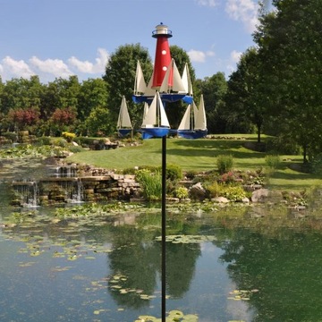 Unique Sailboat Windmill Decorations Nautical Wind