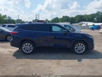 Toyota Highlander III 2022 Toyota Highlander 2022 TOYOTA HIGHLANDER HYBRID LIMITED 2.5 Hybryda 186KM, zdjęcie 3
