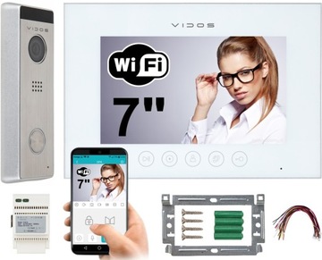 Zestaw wideodomofon WiFi M11W-X + S10 VIDOS X