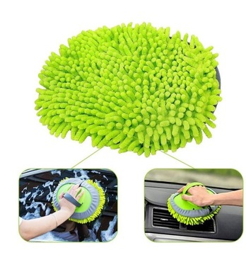 ШВАБРА ДЛЯ МОЙКИ АВТОМОБИЛЯ С ДЛИННОЙ РУЧКОЙ И МИКРОФИБРОВОЙ, ТЕЛЕСКОПИЧЕСКАЯ 54-110СМ