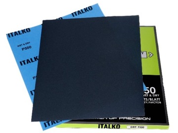 ITALKO PAPIER ŚCIERNY WODNY NA MOKRO P500