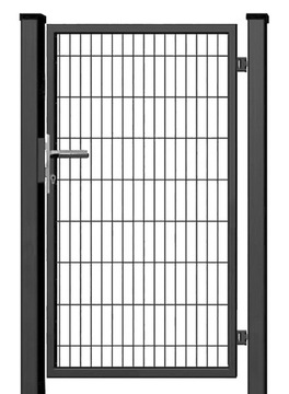 FURTKA ogrodzeniowa SX 656 PRO ogrodowa - wysokość 1,70 m - kolor ANTRACYT