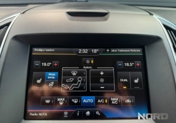 Ford Edge II SUV 2.0 TDCi Twin-Turbo 210KM 2016 Ford Edge Bezwypadkowy, FV23, 4x4, Titanium, KredytowanieLeasing, gwarancja, zdjęcie 20
