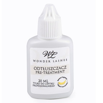 Wonder Lashes odtłuszczacz do rzęs w płynie 20ml bananowy