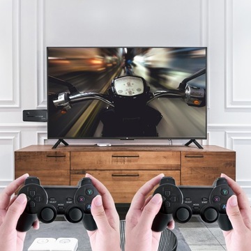 ЭМУЛЯТОР ТВ-КОНСОЛИ РЕТРО, 2 БЕСПРОВОДНЫЕ ПАНЕЛЬ HDMI, 64 ГБ