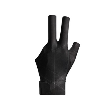 Pool Cue Mitts Rękawiczki z trzema palcami na lewą