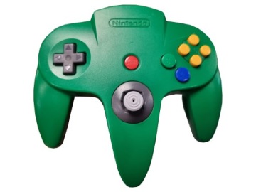 ORYGINALNY PAD NINTENDO 64 N64 GREEN ZIELONY