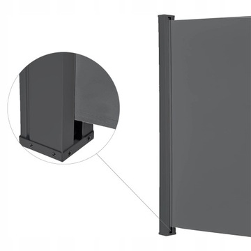 БОКОВОЙ ТЕНТ ПОКРЫТИЕ ЭКРАНА РУЛОННЫЕ ШТОРЫ ТЕРРАСНЫЕ ШТОРЫ 350x180 см