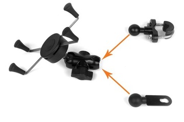 ДЕРЖАТЕЛЬ ДЛЯ ТЕЛЕФОНА НА РУЛЕ МОТОЦИКЛА