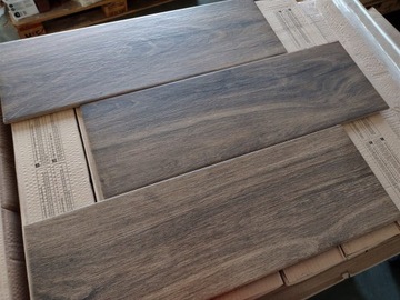 GRES drewnopodopny, RANCHO CIEMNY BRĄZ 60x20