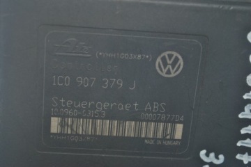 ТОРМОЗНОЙ НАСОС АБС SKODA OCTAVIA I 1J0614117F 1C0907379J