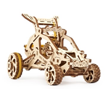 MINI BUGGY UGEARS MODEL MECHANICZNY PUZZLE 3D