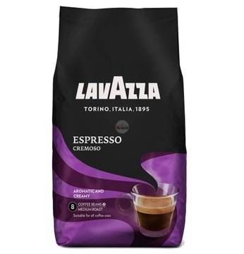 Кофе Lavazza Espresso Cremoso в зернах 1 кг.