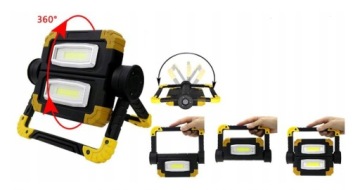 ГАЛОГЕННЫЙ СВЕТОДИОДНЫЙ ПРОЖЕКТОР ДЛЯ СТРОИТЕЛЬСТВА