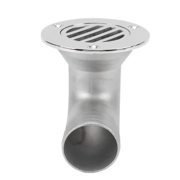 Слив через колено шлюпочной палубы под углом 90 градусов. Слив через разделенную палубу XN.