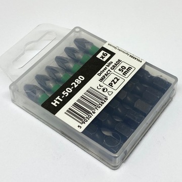 Биты PZ2x50 мм C6,3, магнит IMPACT GRADE