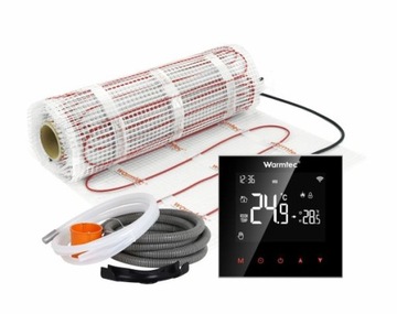 MATA GRZEJNA GRZEWCZA POD PŁYTKI DS2-10/SRT20W WiFi 1m2 KOMPLETNY ZESTAW