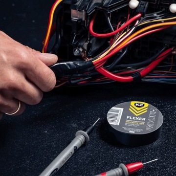 K2 FLEXER ИЗОЛЕНТА ЧЕРНАЯ 15мм х 10м