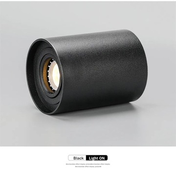 Поверхностный круглый потолочный светильник GU10 Led Downlight одиночный/двойной