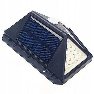 СОЛНЕЧНАЯ ЛАМПА 100 LED С ДАТЧИКОМ ДВИЖЕНИЯ В СУМЕРКАХ, НАСТЕННЫЙ ФАСАД