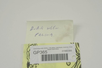 GP365 Ford Focus mk4 1.5d Топливозаливная трубка