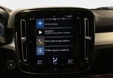 Volvo XC40 Crossover Plug-In Facelifting 1.5 T5 262KM 2023 Volvo XC 40 VAT 23 Core 1.5 T5 PHEV 262KM automat 2023 r., salon PL I wlas, zdjęcie 17