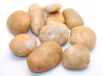 Otoczaki złote miodowe GOLD BIANCO RED ozdobne poler do akwarium szkła 1 kg