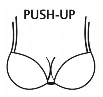 Biustonosz SLOGGI by TRIUMPH WOW! melon push-up 85A NOWY