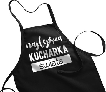 FARTUCH KUCHENNY Z NADRUKIEM Najlepsza Kucharka