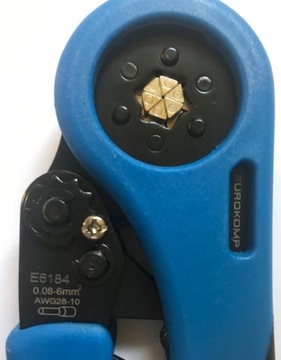 Набор обжимных инструментов + изолированные кабельные наконечники E6184