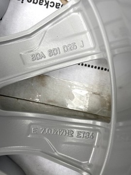 Оригинальные диски 17 5x112 Audi A4 A6 Q5 80A601025J