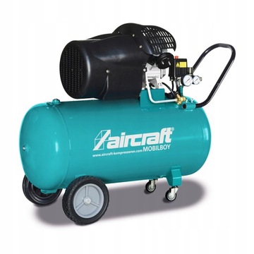 KOMPRESOR 10 BAR sprężarka powietrza AIRCRAFT 100L