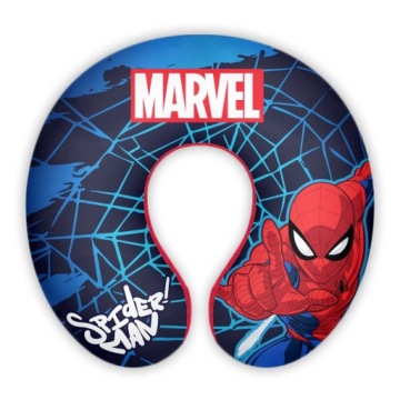 Подушка на шию підголівник рогалик дорожня на шию Spiderman