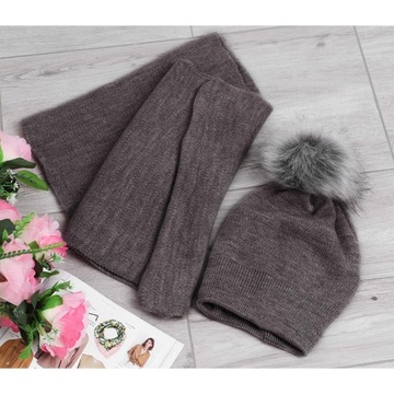 Женский шарф-труба CHIMNEY, СЕРЫЙ