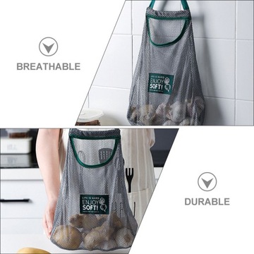 Сетчатые мешки для хранения овощей, подвесной лук, 2 шт.