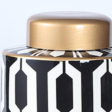 Фарфоровая подставка для растений из имбирной банки Керамическая ваза для цветов 17см x 17см x 28см