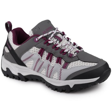 Buty damskie sportowe HI-TEC JAGUAR WOMENS VAPOUR/STEEL GREY/BOYSENBERRY